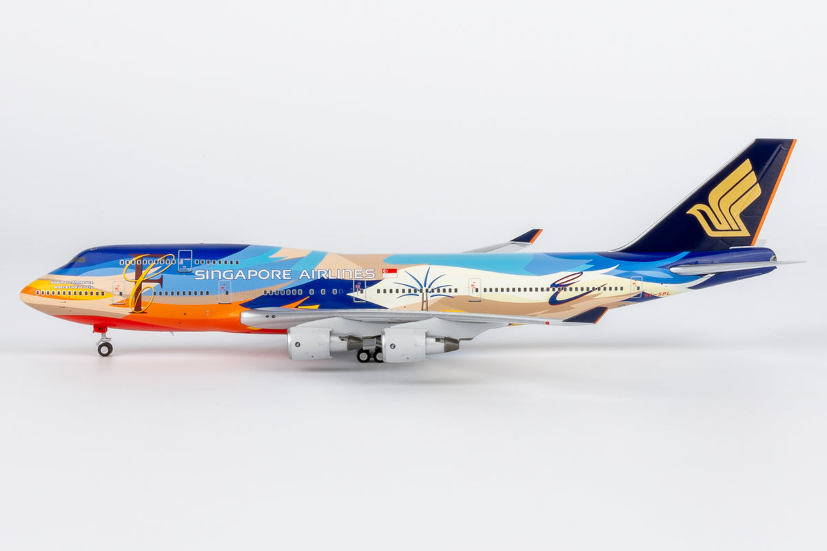 NGmodel シンガポール航空 747-400 9V-SPL 1/400 04011 ダイキャスト