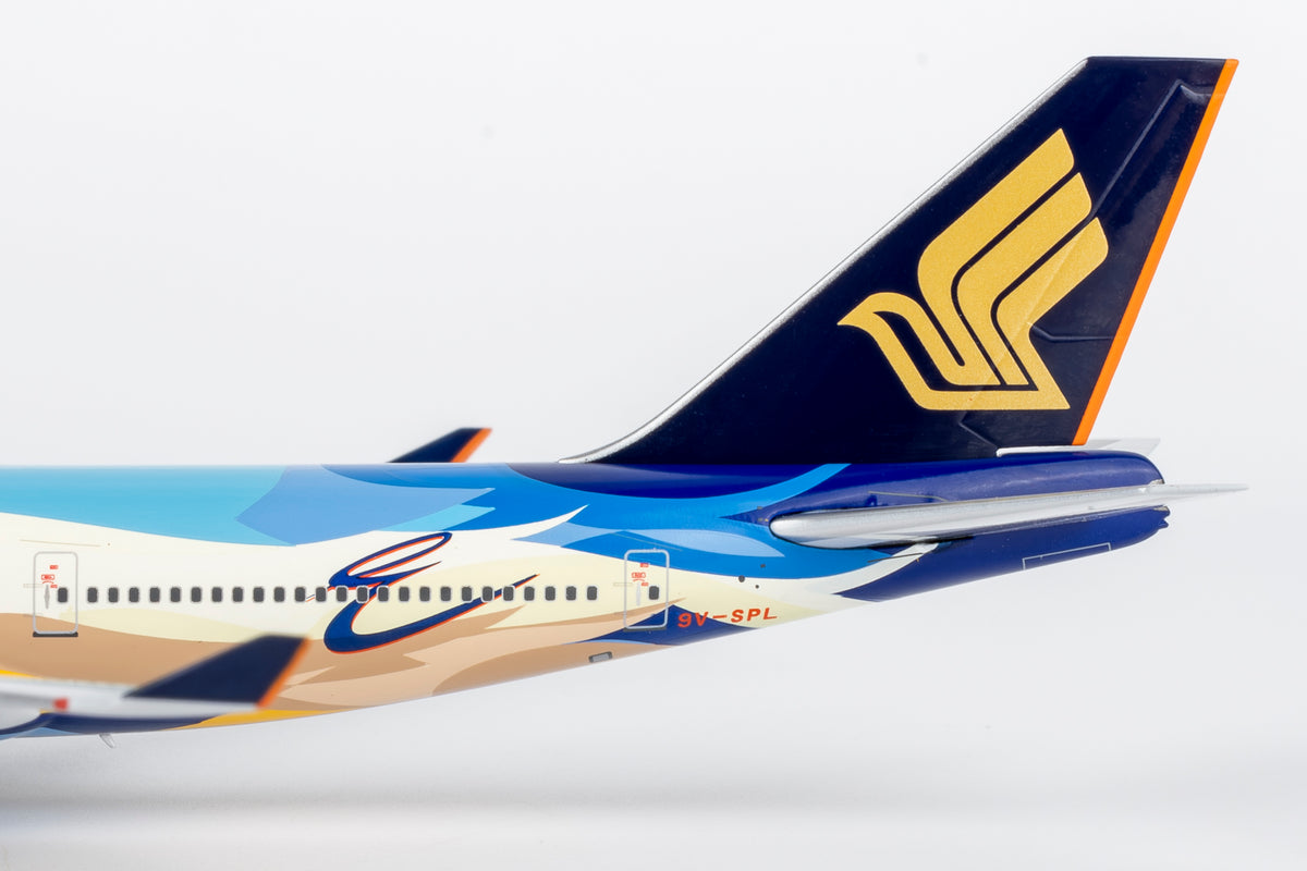 シンガポール航空 747-400 9V-SPL 1/400 NGmodel シンガポール航空 747-400 9V-SPL 1/400 04011 ダイキャスト