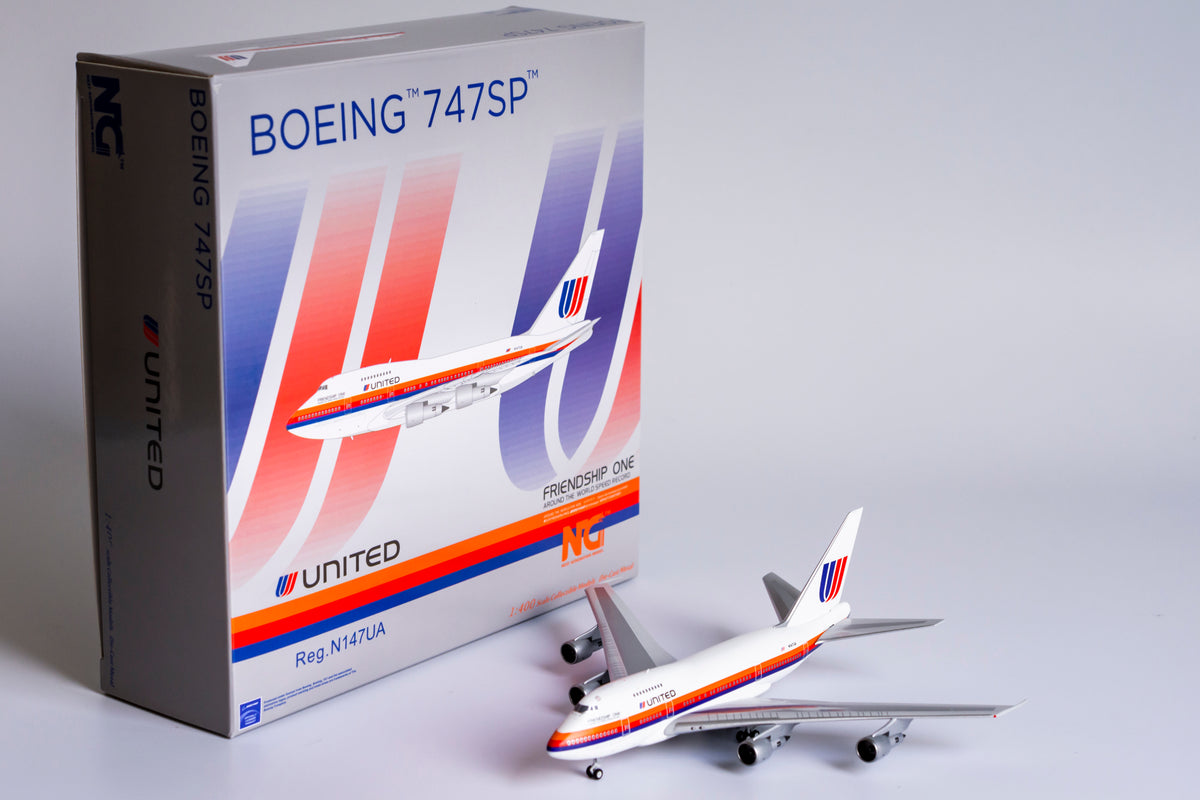 ユナイテッド航空 747SP N147UA 1/400 NGmodel ユナイテッド航空 747SP N147UA 1/400 07015 – Aircraftmodels777