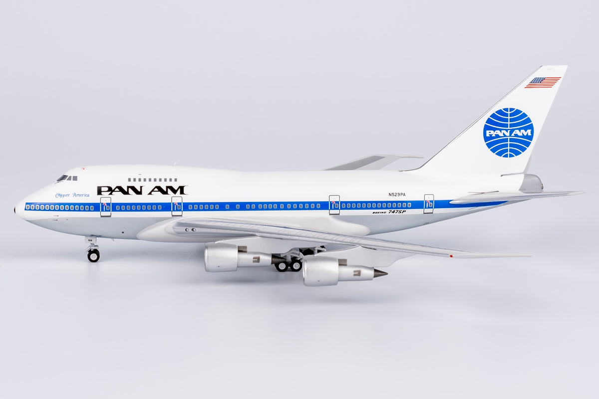 予約＞NGmodel パンアメリカン航空 パンナム 747SP N529PA 1/400