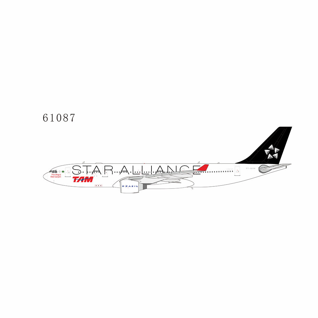 NG Models TAM Linhas Aereas A330-200 Star Alliance PT-MVM