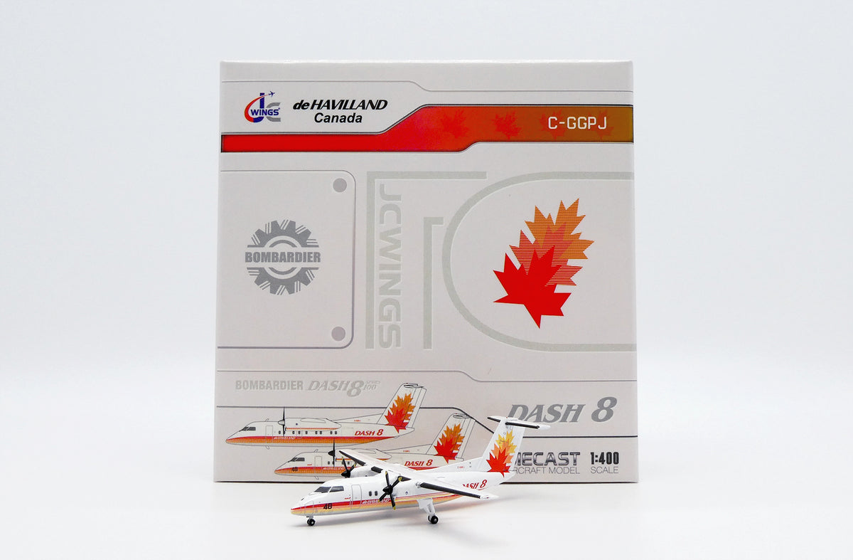 Jcwings デ・ハビランド・カナダ Dash8-Q100 ハウスカラー C-GGPJ 1 