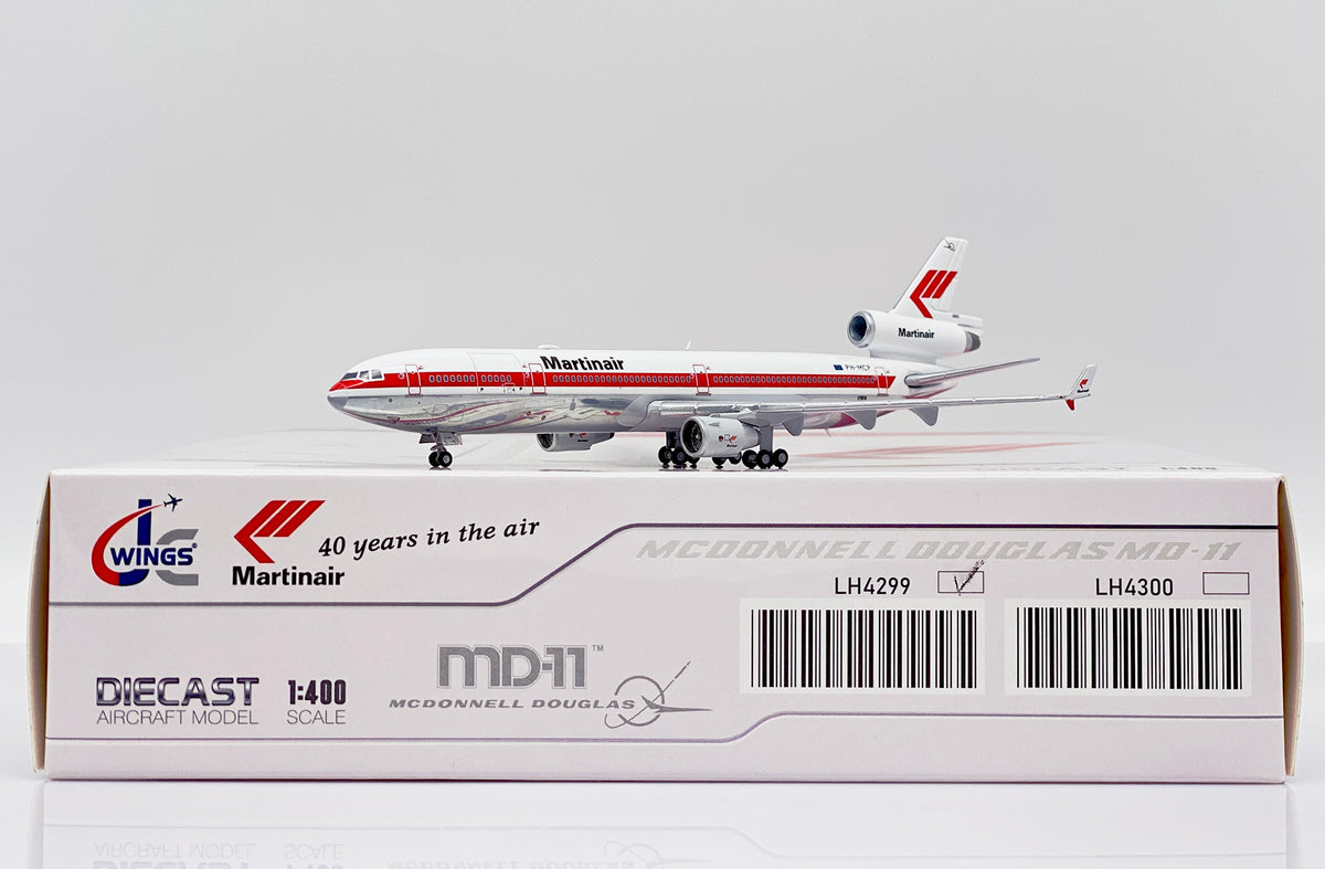 マーティンエア MD-11F PH-MCP 1/400 Jcwings マーティンエア MD-11F PH-MCP 1/400 LH4299