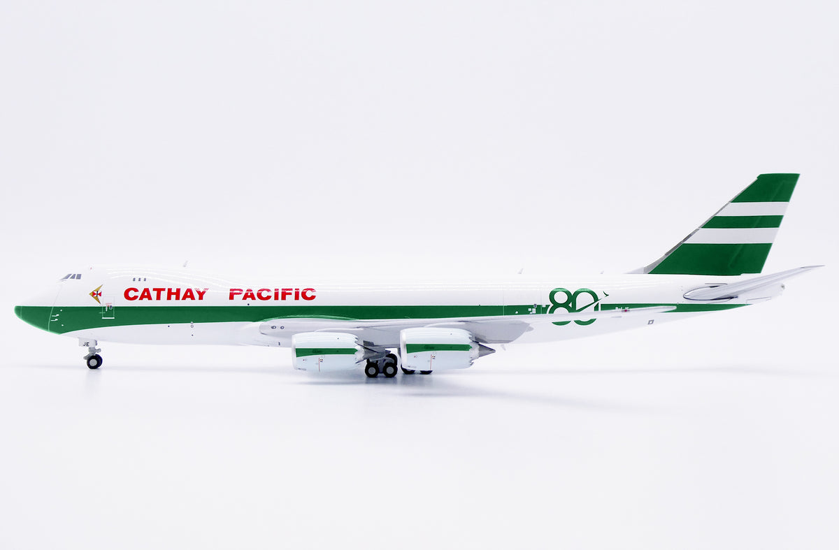 予約＞Jcwings キャセイパシフィック 747-8F B-LJE 80周年記念塗装 1
