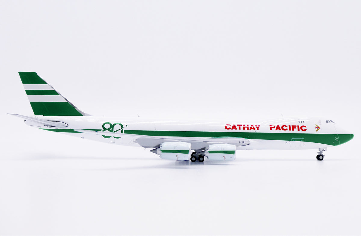 1/400 キャセイパシフィック 747-8F B-LJE 80周年 HX 予約＞Jcwings キャセイパシフィック 747-8F B-LJE 80周年記念塗装 1