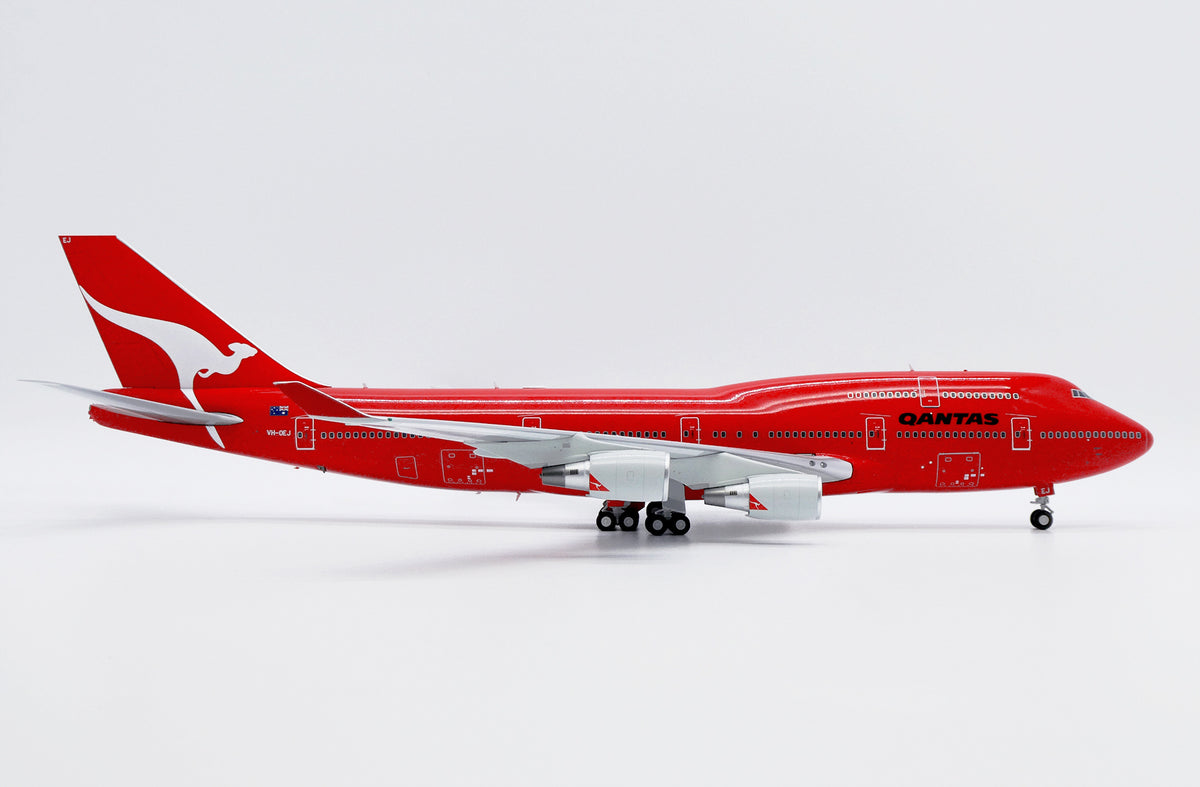 (新品未使用) 激レア PlaneTags カンタス航空 B747 VH-OJN 予約＞Jcwings カンタス航空 747-400 VH-OEJ 1/200 XX20376