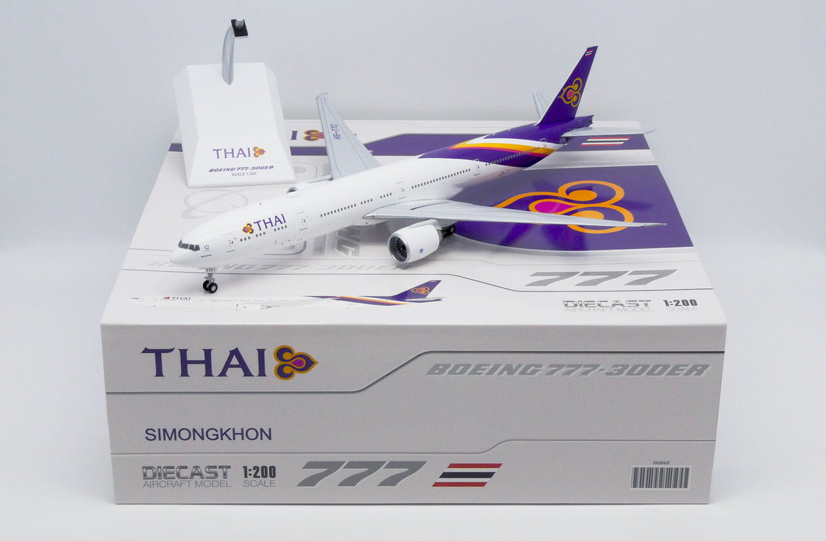 タイBOEING 777-300ER 1/200スケールモデル12236422 タイBOEING 777-300ER 1/200スケールモデル12236422