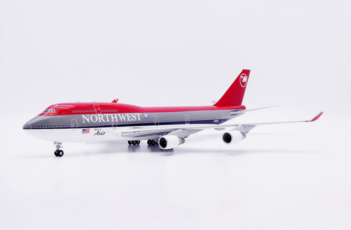 予約＞Jcwings ノースウエスト航空 747-400 N672US 1/200 XX20882