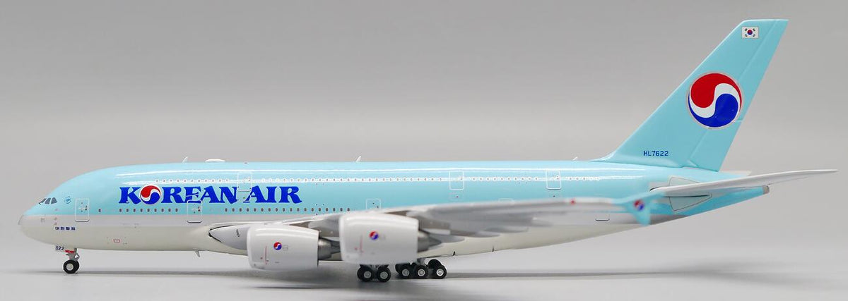 大韓航空 A380 モデルプレーン 1/200 Korean Airlines Airbus A380-800 1/200 Desktop Scale Model