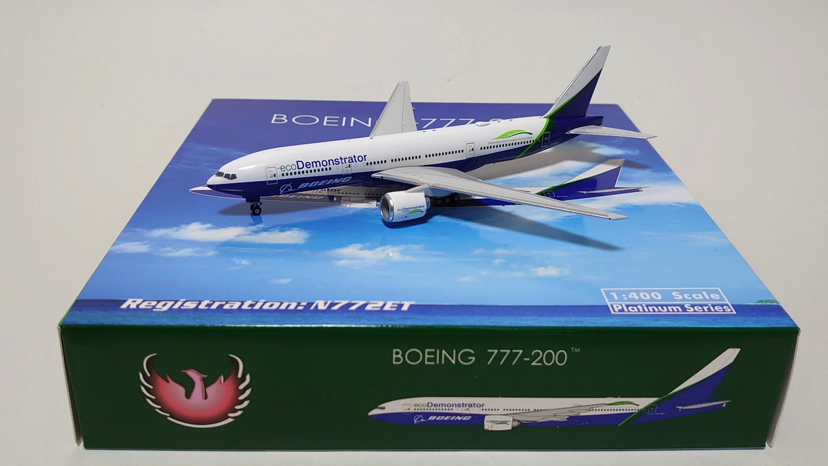 Phoenix 777-200 エコデモンストレーター N772ET 1/400 