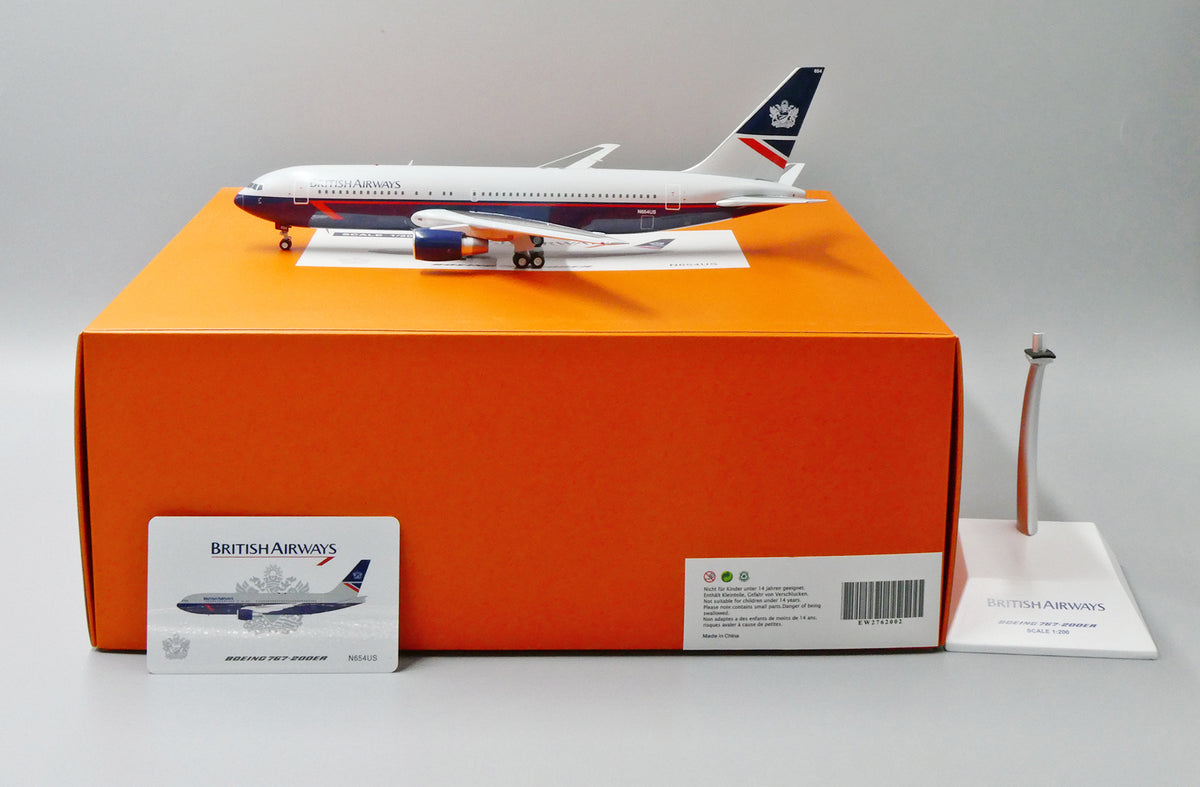 Jcwings ブリティッシュエアウェイズ 767-200ER N654US 1/200