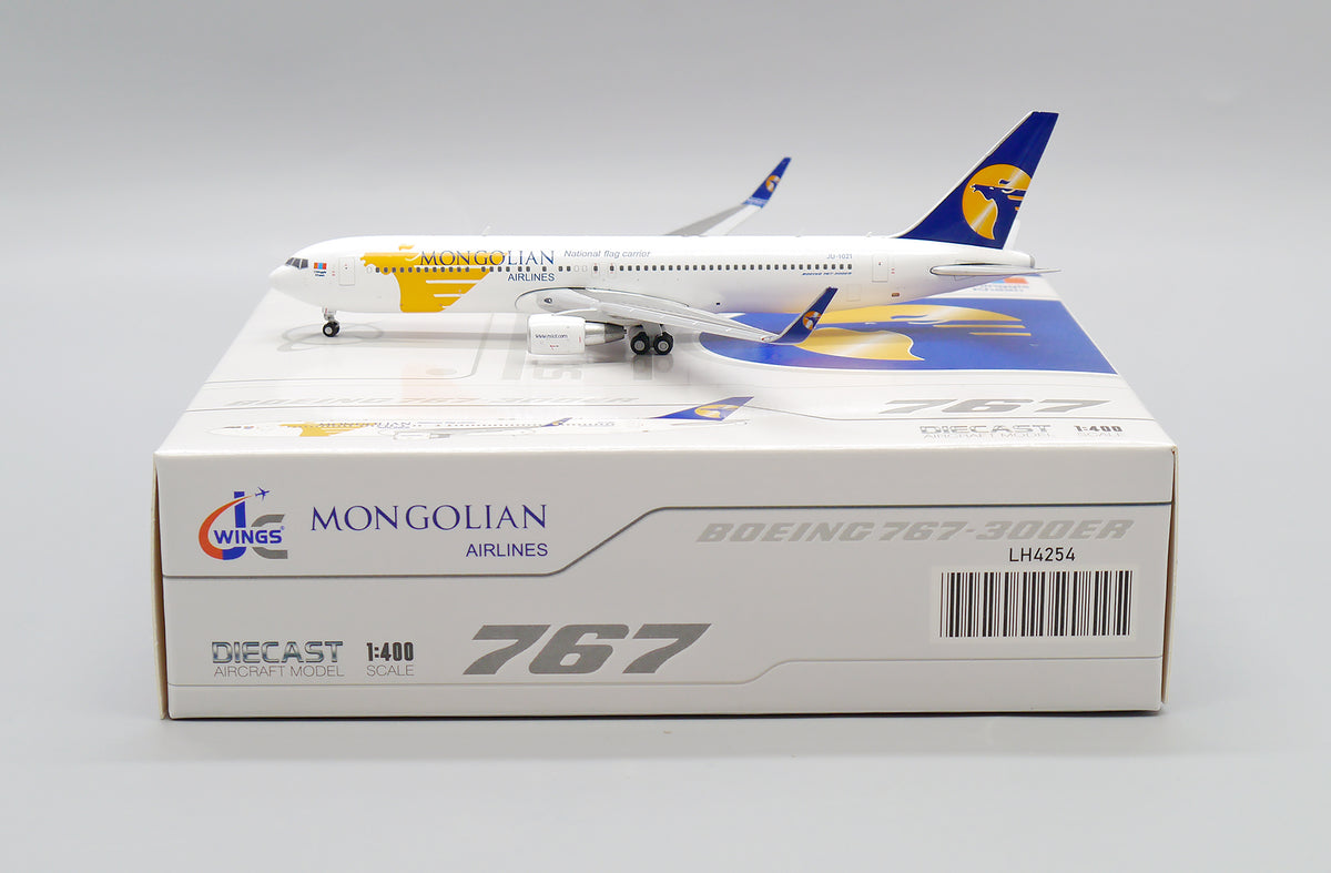 ＜予約＞Jcwings MIATモンゴル航空 767-300ER JU-1021 1/400 LH4254