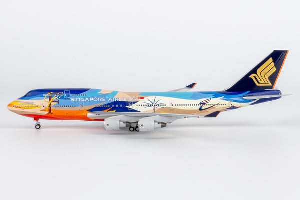 NGmodel シンガポール航空 747-400 9V-SPL 1/400 04011 ダイキャスト