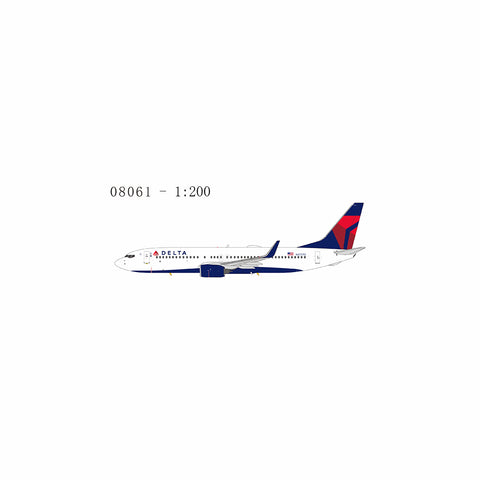 ＜予約＞NGmodel デルタ航空 737-800/w N3757D 1/200 08061