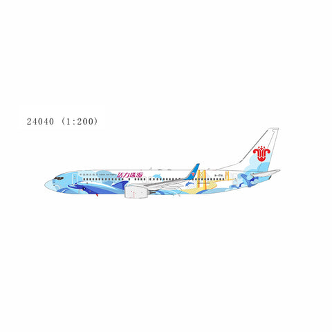 ＜予約＞NGmodel 中国南方航空 737-800/w B-1781 1/200 24040