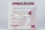 &lt;Reservierung&gt; NGmodel Qatar Amiri Flug A319-100(ACJ) A7-MED 1/400 49028