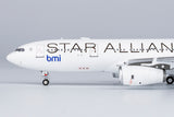 NGmodel ブリティッシュミッドランド航空 A330-200 G-WWBD スターアライアンス塗装 1/400 61088 NGmodel
