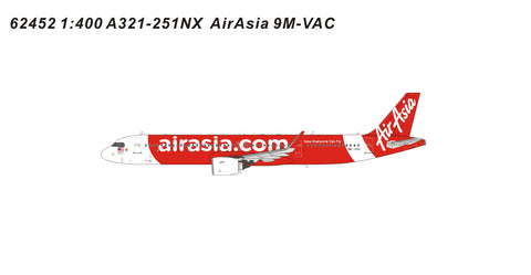 PandaModel エアアジア A321NX 9M-VAC 1/400 62452