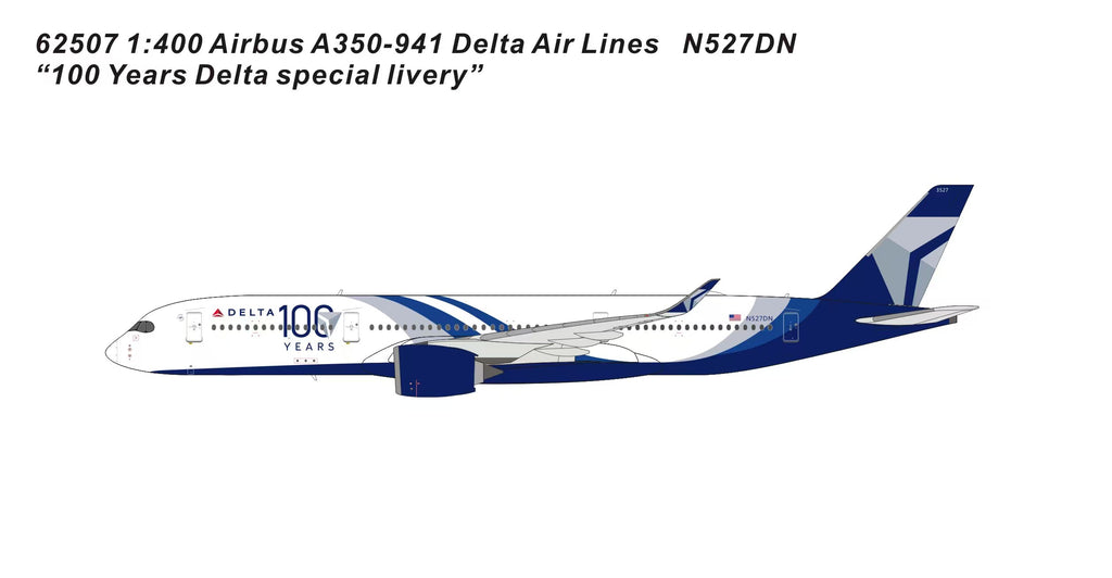 Pandamodel デルタ航空 A350-900 1/400 PandaModel デルタ航空 A350-900 N527DN 1/400 62507