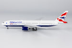 NGmodel British Airways 777-200ER G-YMMR 1/400 72027