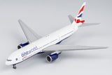 NGmodel British Airways 777-200ER G-YMMR 1/400 72027