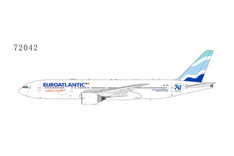 ＜予約＞NGmodel ユーロアトランティックエアウェイズ 777-200ER CS-TSX 1/400 72042