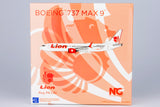 ＜取り寄せ＞NGmodel ライオンエア 737MAX9 PK-LRI 1/400 89009