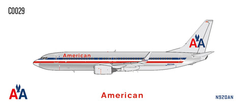 ＜予約＞C Model アメリカン航空 737-800 N920AN 1/400 C0029