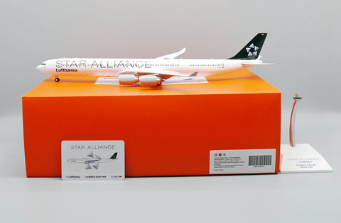 Jcwings ルフトハンザ A340-600 D-AIHC スターアライアンス塗装 1/200 EW2346004