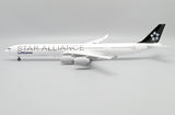 Jcwings ルフトハンザ A340-600 D-AIHC スターアライアンス塗装 1/200 EW2346004