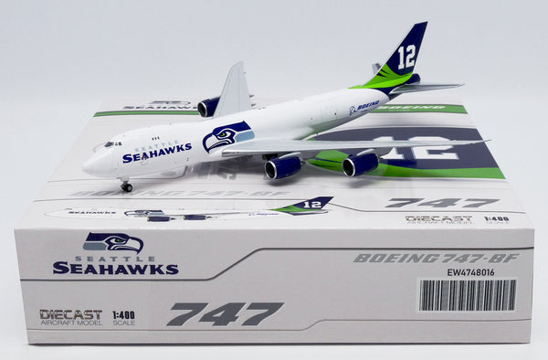 Jcwings ボーイング 747-8F シアトル・シーホークス N770BA 1/400