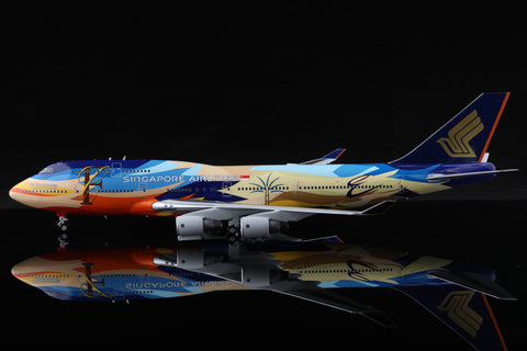 ＜取り寄せ＞SQwings シンガポール航空 747-400 9V-SPL 1/200 L2002