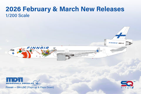 予約＞SQwings フィンエアー MD-11 OH-LGC 1/200 L2233FD(フラップ