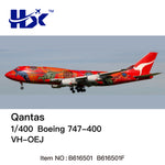 ＜予約＞HX Models カンタス航空 747-400 VH-OEJ 1/400 B616501