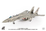 Jcwings アメリカ海軍 F-14A 第41戦闘攻撃飛行隊 Black Aces USS Nimitz シドラ湾事件 1981年 1/72 JCW-72-F14-017