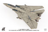 Jcwings アメリカ海軍 F-14A 第41戦闘攻撃飛行隊 Black Aces USS Nimitz シドラ湾事件 1981年 1/72 JCW-72-F14-017