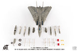 Jcwings アメリカ海軍 F-14A 第41戦闘攻撃飛行隊 Black Aces USS Nimitz シドラ湾事件 1981年 1/72 JCW-72-F14-017