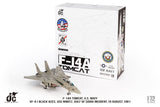 Jcwings アメリカ海軍 F-14A 第41戦闘攻撃飛行隊 Black Aces USS Nimitz シドラ湾事件 1981年 1/72 JCW-72-F14-017