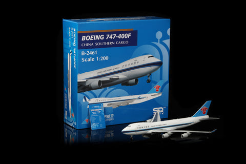 ＜取り寄せ＞SQwings 中国南方航空 747-400F B-2461 1/200 L2077(通常版)