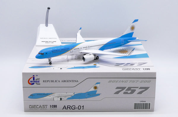 Jcwings アルゼンチン空軍 757-200 危なく ARG-01 1/200