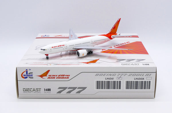 エアインディア 777-200LR VT-AEF 1/400 Jcwings エアインディア 777-200LR VT-AEF 1/400 LH4341