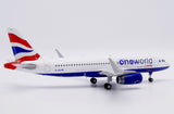 Jcwings ブリティッシュエアウェイズ A320neo G-EUYR ワンワールド塗装 1/200 SA2058 Jcwings
