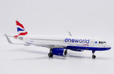 ＜予約＞Jcwings ブリティッシュエアウェイズ A320 G-EUYS ワンワールド塗装  1/200 SA2062