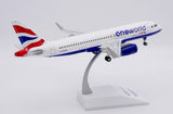 ＜予約＞Jcwings ブリティッシュエアウェイズ A320 G-EUYS ワンワールド塗装  1/200 SA2062