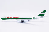 Jcwings キャセイパシフィック 747-8F B-LJE 80周年記念塗装 1/400 SA4115C (インタラクティブシリーズ版)