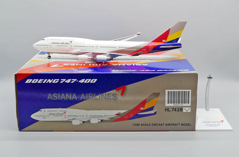 ＜予約＞Jcwings アシアナ航空 747-400 HL7428 1/200 XX20125