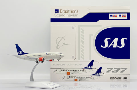 ＜予約＞Jcwings SAS Braathens 737-500 LN-BRO 1/200 XX20259