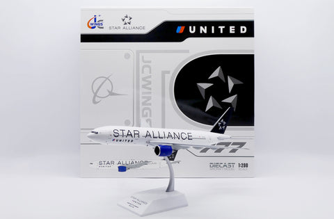 ＜再入荷・予約＞Jcwings ユナイテッド航空 777-200ER N218UA 1/200 XX20285