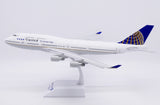 ＜予約＞Jcwings ユナイテッド航空 747-400 N118UA 1/200 XX20518A(フラップダウン版)