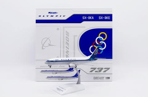＜予約＞Jcwings オリンピック航空 737-400 SX-BKA 1/200 XX20736
